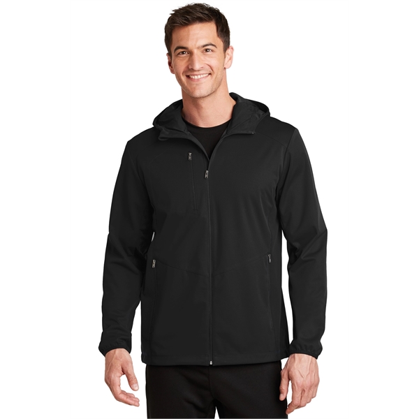 Port Authority Active Hooded Soft Shell Jacket.... from ASI 84863 SanMar