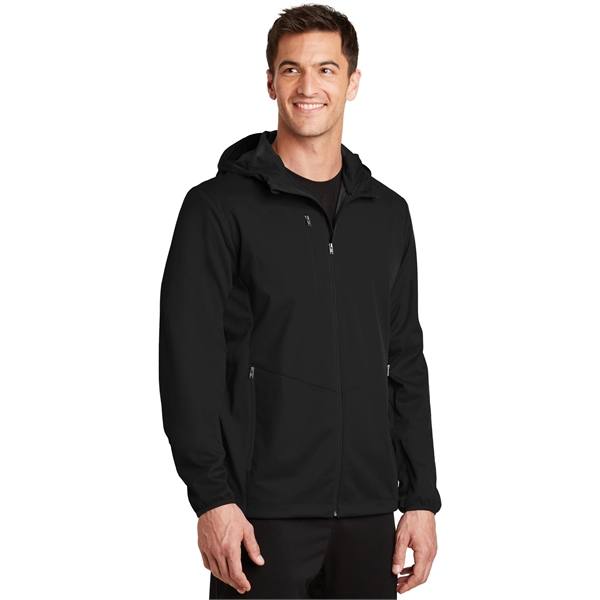 Port Authority Active Hooded Soft Shell Jacket.... from ASI 84863 SanMar