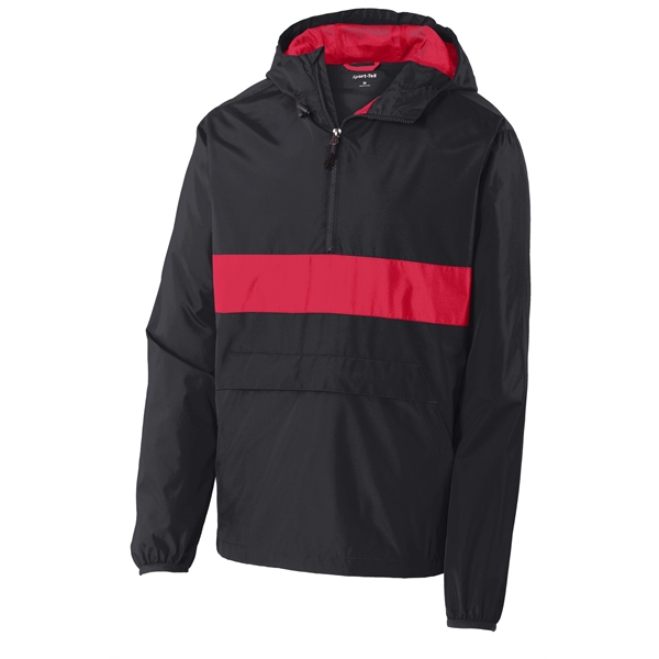 Sport-Tek Zipped Pocket Anorak.... from ASI 84863 SanMar