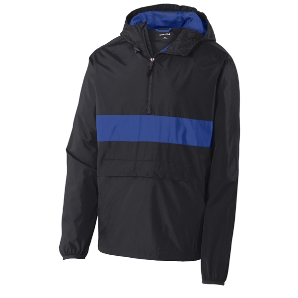 Sport-Tek Zipped Pocket Anorak.... from ASI 84863 SanMar