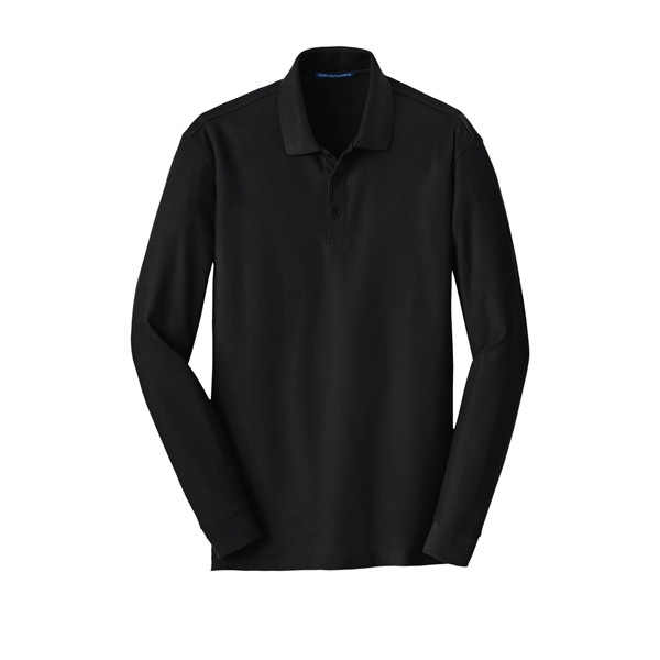 Port Authority Long Sleeve Core Classic Pique Polo.... from ASI 84863 SanMar