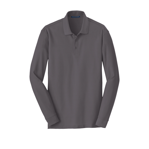 Port Authority Long Sleeve Core Classic Pique Polo.... from ASI 84863 SanMar