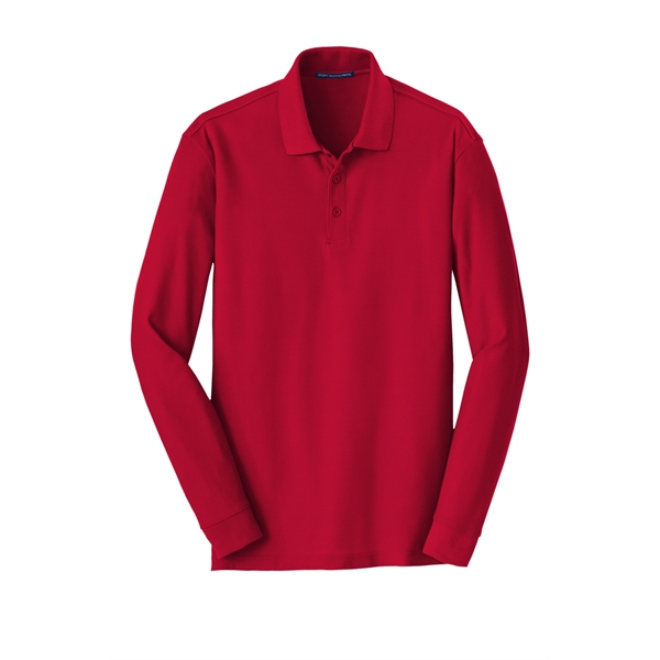 Port Authority Long Sleeve Core Classic Pique Polo.... from ASI 84863 SanMar