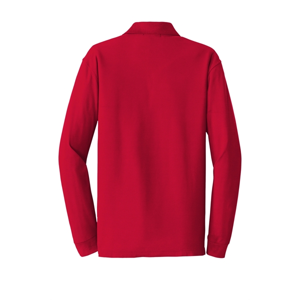 Port Authority Long Sleeve Core Classic Pique Polo.... from ASI 84863 SanMar