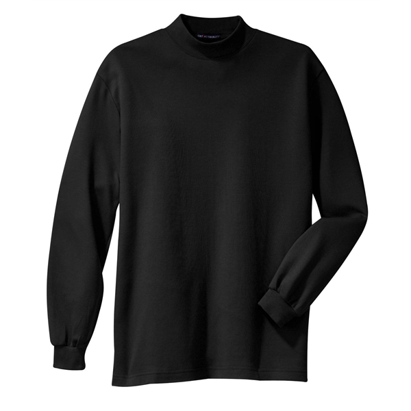 Port Authority Interlock Knit Mock Turtleneck.... from ASI 84863 SanMar