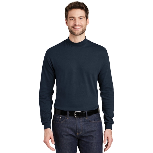 Port Authority Interlock Knit Mock Turtleneck.... from ASI 84863 SanMar