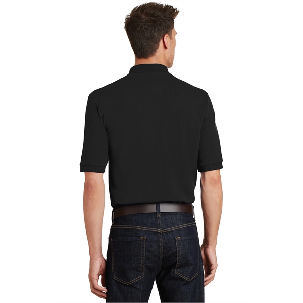 Port Authority Heavyweight Cotton Pique Polo with Pocket.... from ASI 84863 SanMar
