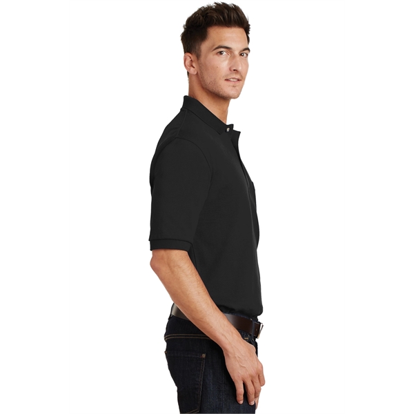 Port Authority Heavyweight Cotton Pique Polo with Pocket.... from ASI 84863 SanMar