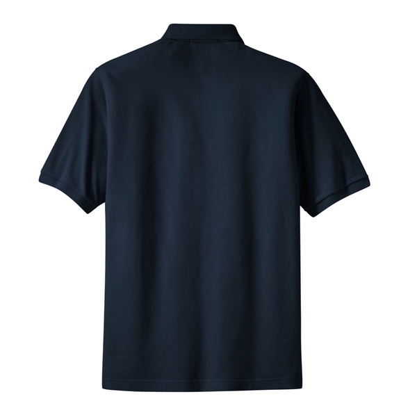 Port Authority Heavyweight Cotton Pique Polo with Pocket.... from ASI 84863 SanMar