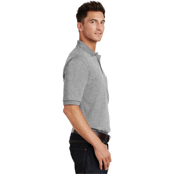 Port Authority Heavyweight Cotton Pique Polo with Pocket.... from ASI 84863 SanMar