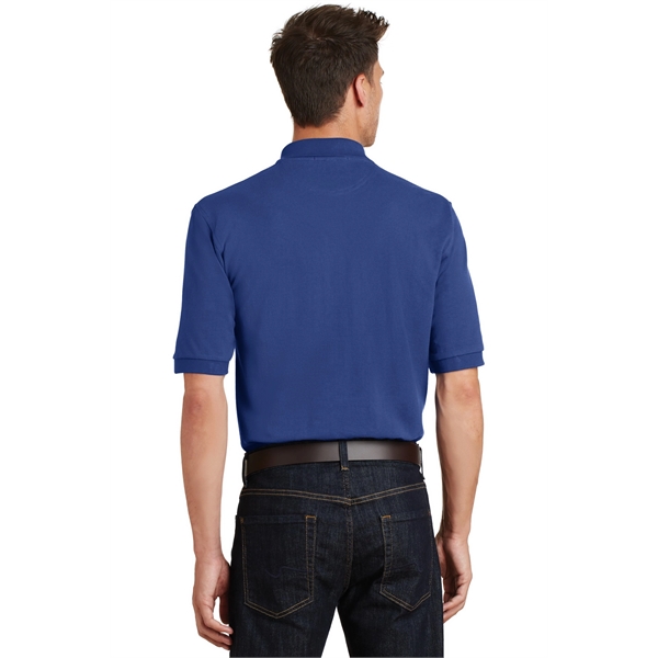 Port Authority Heavyweight Cotton Pique Polo with Pocket.... from ASI 84863 SanMar