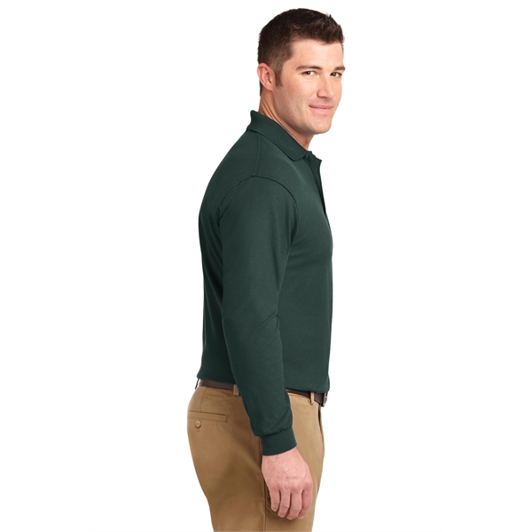 Port Authority Silk Touch Long Sleeve Polo.... from ASI 84863 SanMar