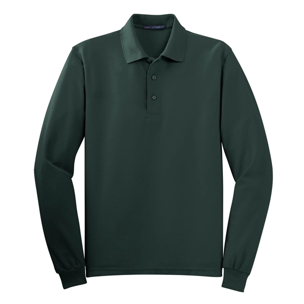 Port Authority Silk Touch Long Sleeve Polo.... from ASI 84863 SanMar