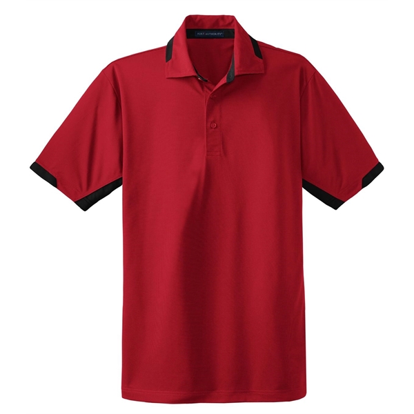 Port Authority Dry Zone Colorblock Ottoman Polo.... from ASI 84863 SanMar