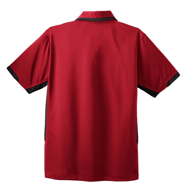 Port Authority Dry Zone Colorblock Ottoman Polo.... from ASI 84863 SanMar