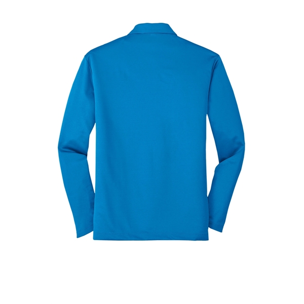Port Authority Silk Touch Performance Long Sleeve Polo.... from ASI 84863 SanMar