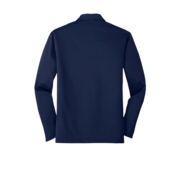 Port Authority Silk Touch Performance Long Sleeve Polo.... from ASI 84863 SanMar