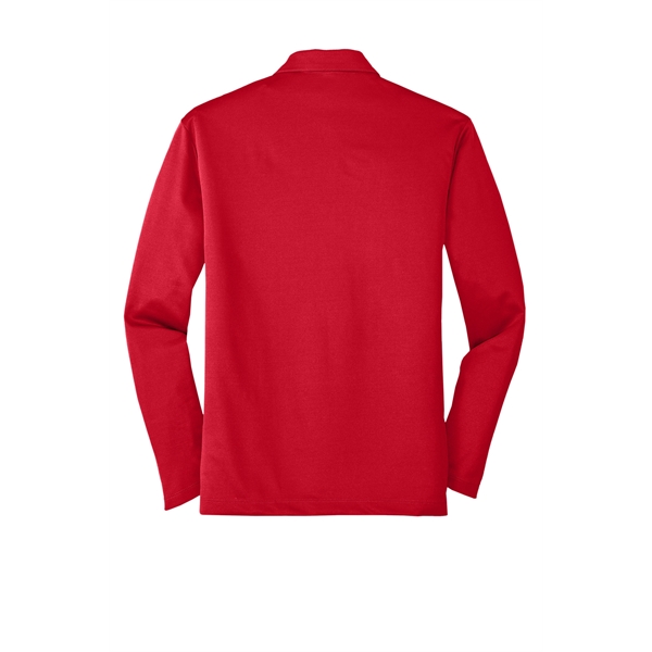 Port Authority Silk Touch Performance Long Sleeve Polo.... from ASI 84863 SanMar