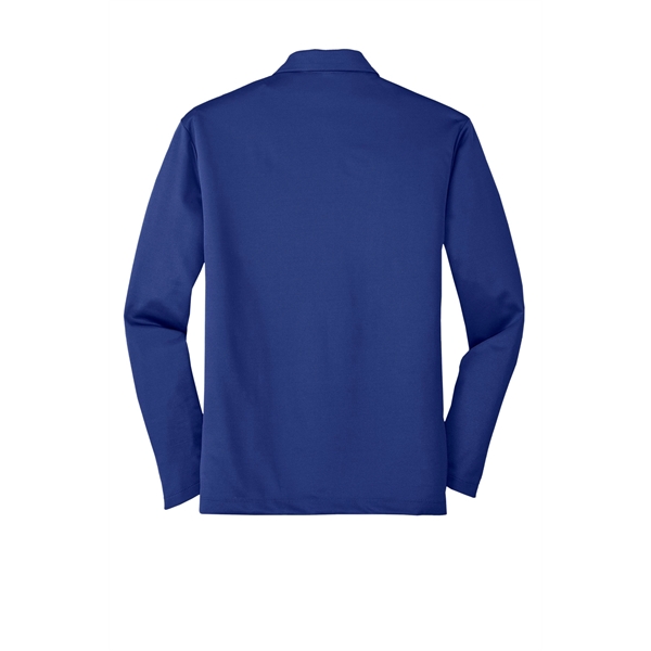 Port Authority Silk Touch Performance Long Sleeve Polo.... from ASI 84863 SanMar
