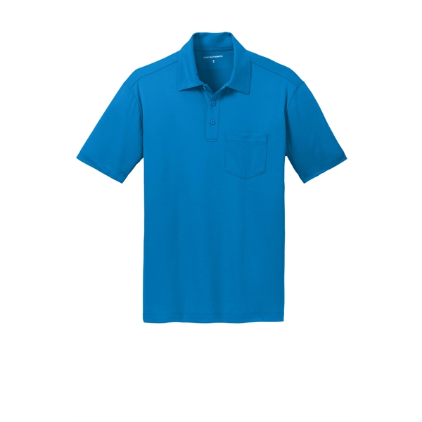 Port Authority Silk Touch Performance Pocket Polo.... from ASI 84863 SanMar