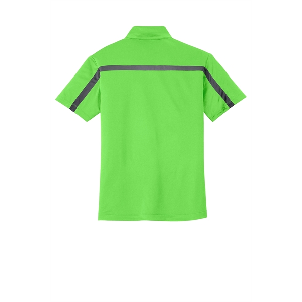 Port Authority Silk Touch Performance Colorblock Stripe P...... from ASI 84863 SanMar