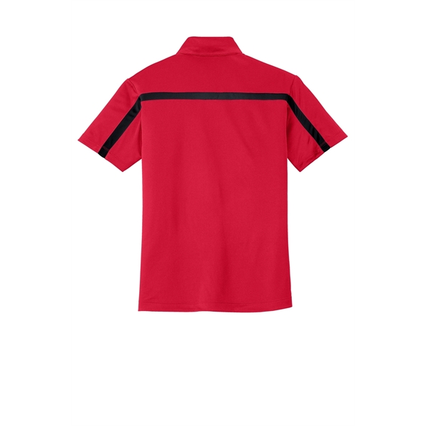 Port Authority Silk Touch Performance Colorblock Stripe P...... from ASI 84863 SanMar