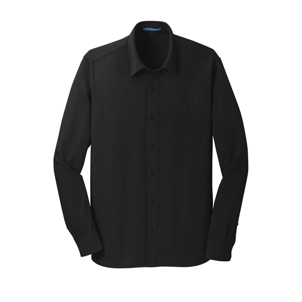 Port Authority Dimension Knit Dress Shirt.... from ASI 84863 SanMar