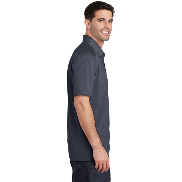 Port Authority Digi Heather Performance Polo.... from ASI 84863 SanMar