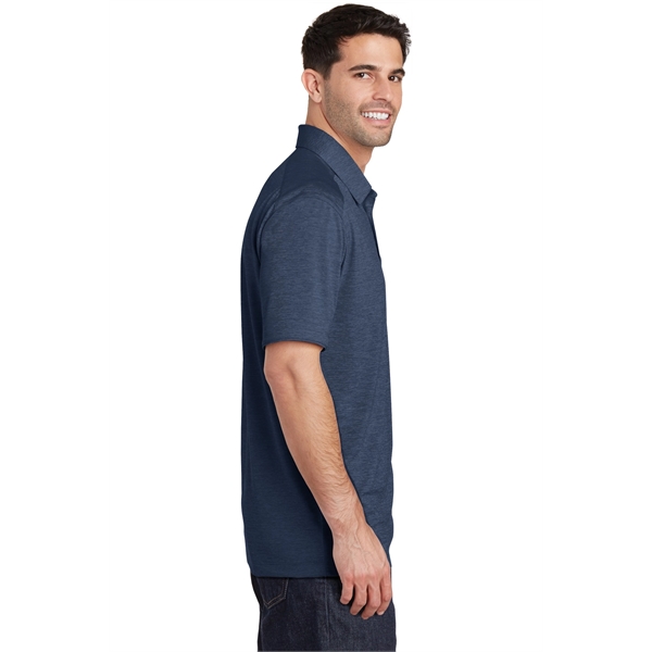 Port Authority Digi Heather Performance Polo.... from ASI 84863 SanMar