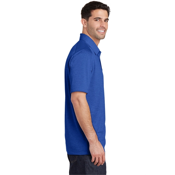 Port Authority Digi Heather Performance Polo.... from ASI 84863 SanMar