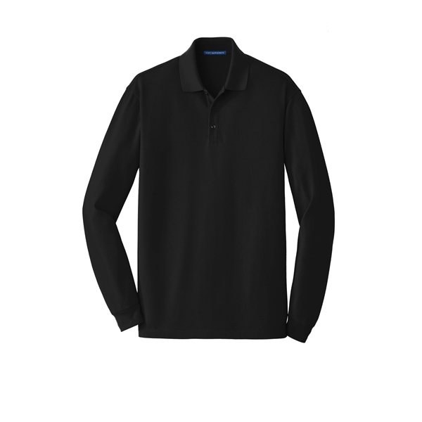 Port Authority EZCotton Long Sleeve Polo.... from ASI 84863 SanMar