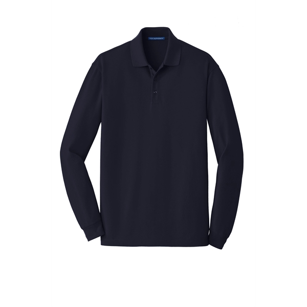 Port Authority EZCotton Long Sleeve Polo.... from ASI 84863 SanMar