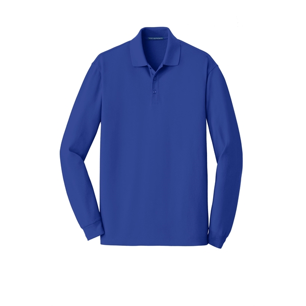Port Authority EZCotton Long Sleeve Polo.... from ASI 84863 SanMar