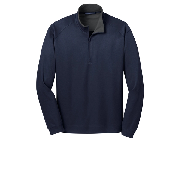 Port Authority Vertical Texture 1/4-Zip Pullover.... from ASI 84863 SanMar
