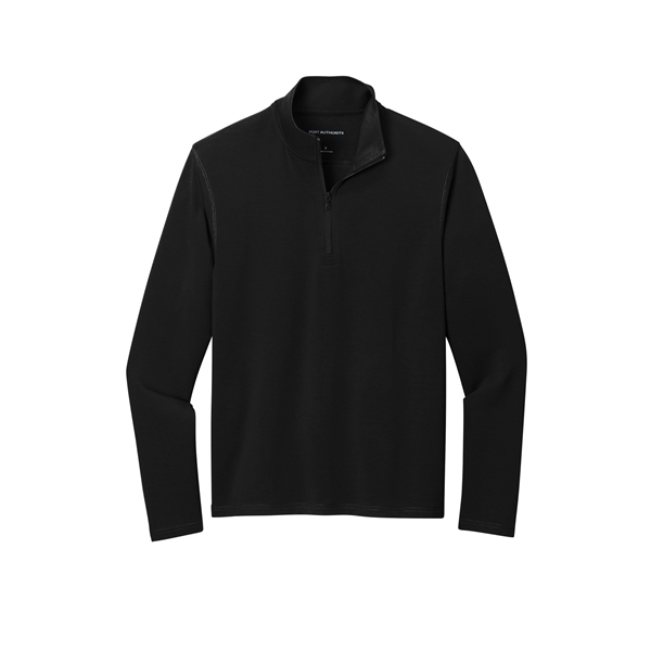 Port Authority Microterry 1/4-Zip Pullover... from ASI 84863 SanMar