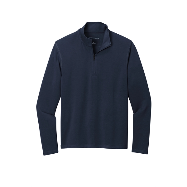 Port Authority Microterry 1/4-Zip Pullover... from ASI 84863 SanMar