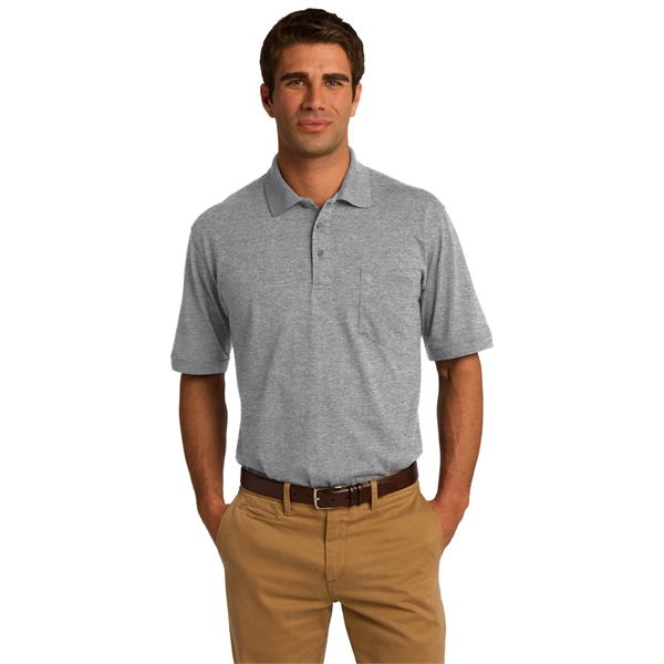 Port & Company Core Blend Jersey Knit Pocket Polo.... from ASI 84863 SanMar