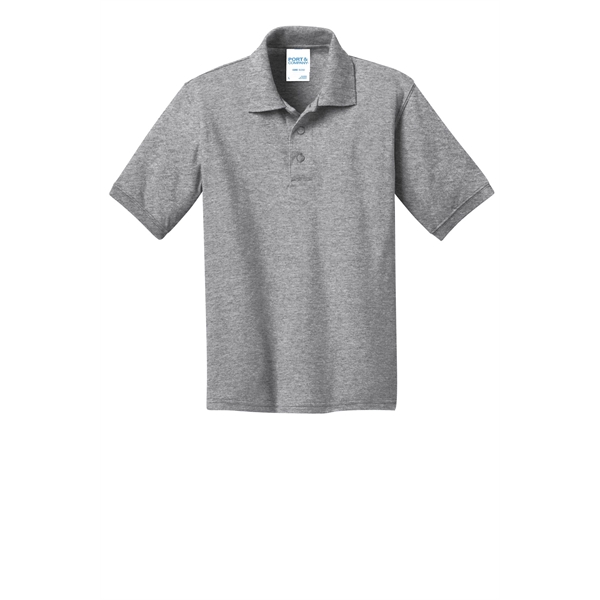Port & Company Youth Core Blend Jersey Knit Polo.... from ASI 84863 SanMar