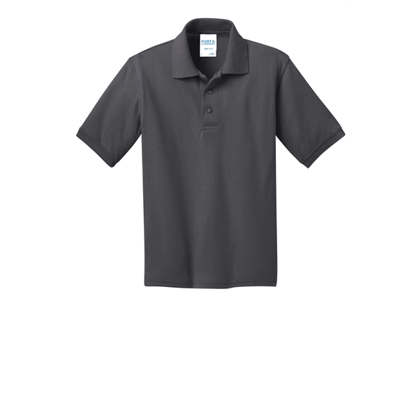 Port & Company Youth Core Blend Jersey Knit Polo.... from ASI 84863 SanMar