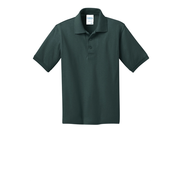Port & Company Youth Core Blend Jersey Knit Polo.... from ASI 84863 SanMar