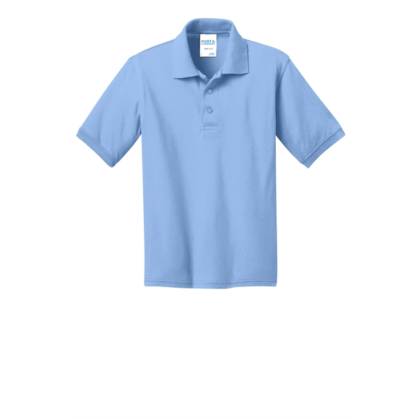 Port & Company Youth Core Blend Jersey Knit Polo.... from ASI 84863 SanMar