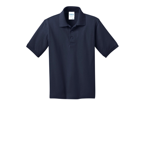 Port & Company Youth Core Blend Jersey Knit Polo.... from ASI 84863 SanMar