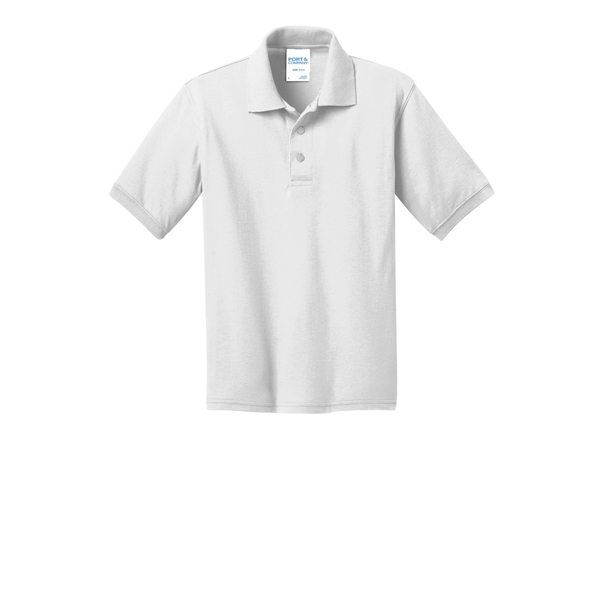 Port & Company Youth Core Blend Jersey Knit Polo.... from ASI 84863 SanMar