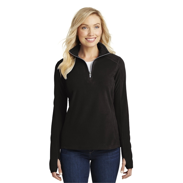Port Authority Ladies Microfleece 1/2-Zip Pullover.... from ASI 84863 SanMar