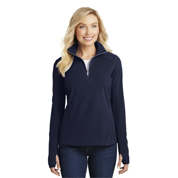 Port Authority Ladies Microfleece 1/2-Zip Pullover.... from ASI 84863 SanMar