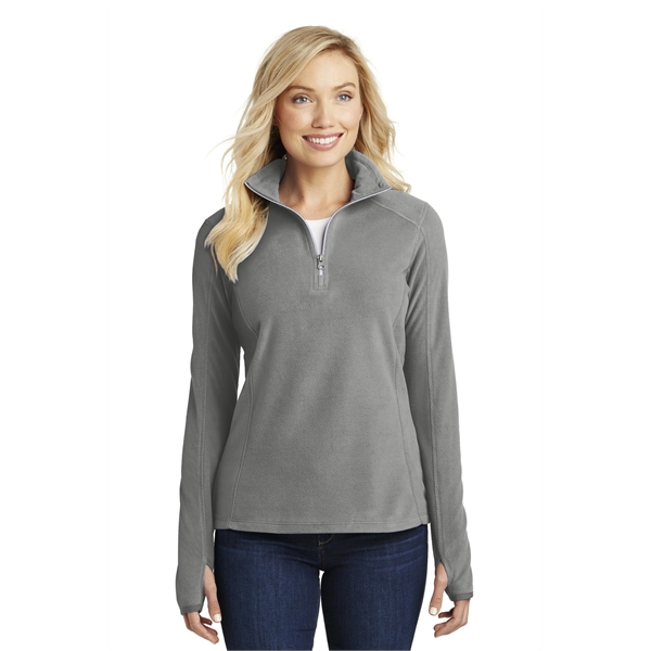 Port Authority Ladies Microfleece 1/2-Zip Pullover.... from ASI 84863 SanMar