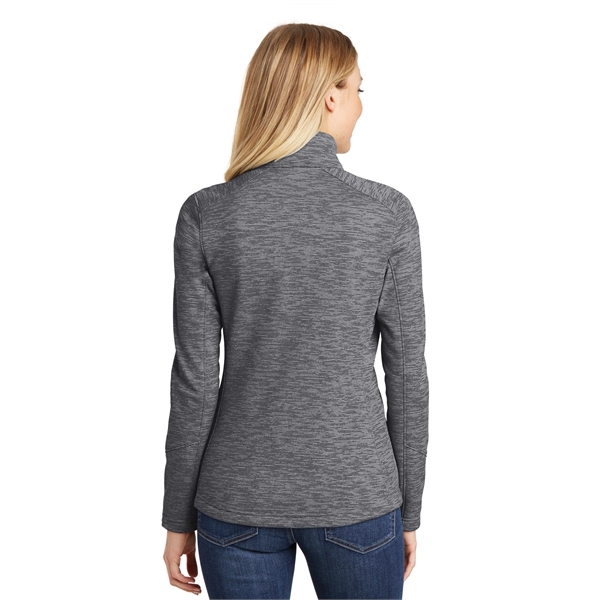 Port Authority Ladies Digi Stripe Fleece Jacket.... from ASI 84863 SanMar