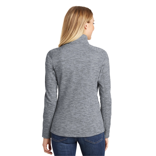Port Authority Ladies Digi Stripe Fleece Jacket.... from ASI 84863 SanMar