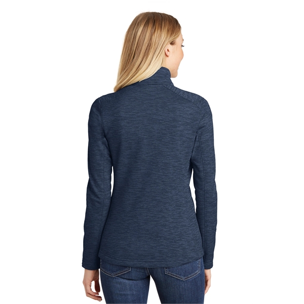 Port Authority Ladies Digi Stripe Fleece Jacket.... from ASI 84863 SanMar
