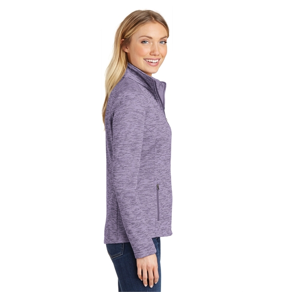 Port Authority Ladies Digi Stripe Fleece Jacket.... from ASI 84863 SanMar